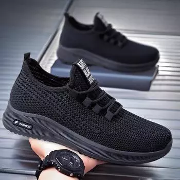 Shoes Men s summer single shoes breathable casual shoes shoes hollow mesh shoes comfortable soft-soled sports shoes 39