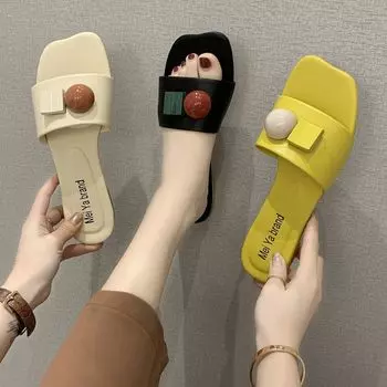 Shoes Open Toe Summer 2024 Flat Women s Slippers and Ladies Sandals Black Slides Luxury H Sandal Designer Y on Offer F Promotion 35