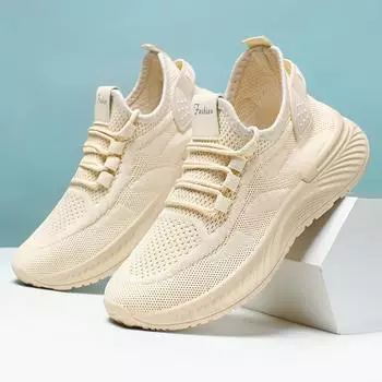 Shoes Women s Autumn 2025 Single Shoes Casual Sneakers Versatile Breathable Running Shoes 36
