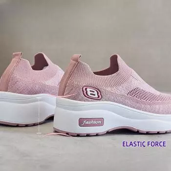 Shoes Women S Autumn Women S Shoes Inner Height-Increasing Shoes Breathable Platform Sneakers Women 36