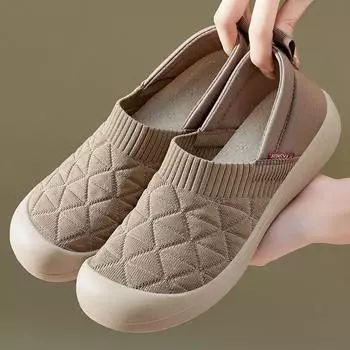 Shoes women s ****** new one-pedal old ******* cloth shoes lightweight flat shoes s**t sole comfortable versatile mother shoes 36