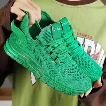 Shoes women s spring new factory direct sales fashion casual sports shoes single shoes flying woven women s shoes 36