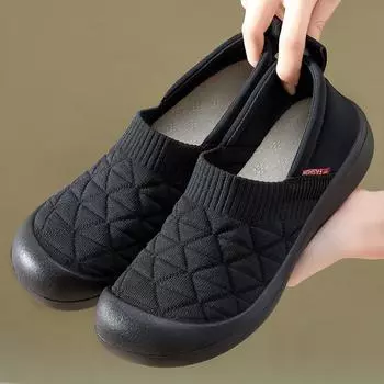 Shoes women s spring new single shoes large size women s shoes one-pedal flat shoes soft sole comfortable and versatile mother shoes 36