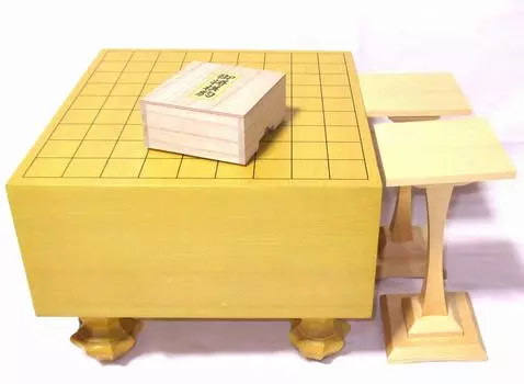 Shogi eco набор досок для сёги с фигурами сёги, набор лакированных подставок, ножки 5 дюймов, (кленовое письмо), (одна нога) бежевый