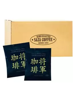 Shogun Coffee Saza Coffee Single Cup Coffee Drip Drip Pack Large Capacity Commercial Use Dark Roast Specialty Store Flavor 12g x 100 Pieces New Year
