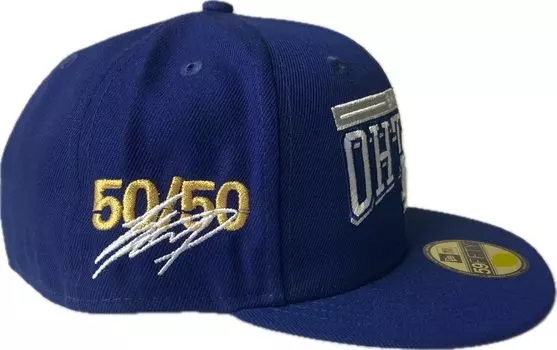 Shohei Otani Limited Model Dodgers Cap Los Angeles Dodgers Blue 59FIFTY Fitted Hat 8 [MLB] Размер 50/50 [Товар]