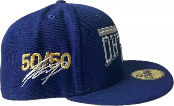 Shohei Otani Limited Model Dodgers Cap Los Angeles Dodgers Blue 59FIFTY Fitted Hat 7 [MLB] 50/50 Размер 1/2 [Товар] синий