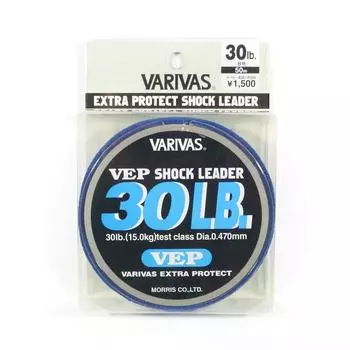 Шок-лидер Varivas Nylon VEP 50 м 30 фунтов (5197) чистый