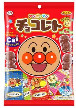Шоколад Fujiya Anpanman 34 г x 10 пакетиков (пакетик)