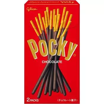 Шоколад Glico Pocky, 2 пакетикаPocky — это музыкальный инструмент! КампанияПечёные крендельки с лёгким текстом Pocky — это музыкальный инструмент! КампанияBaked pretz 1