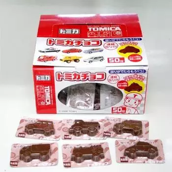 Шоколад Nyudo Tomica 50 штук [дагаси]