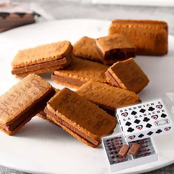Шоколад Популярные сладости Сладости Shiseido Parlor La Gana Sandwich 12 шт. Подарок Подарок Возврат Празднование Пенсия Упаковка Рождество Рейтинг