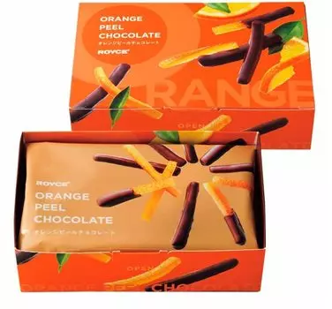 Шоколад с апельсиновой цедрой ROYCE