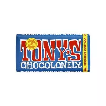 Шоколад темный Tony s Chocolonely 70% 180 гХарактеристикиЭтот шоколад содержит более 70% какаоХарактеристикиЭтот шоколад содержит более 7 1
