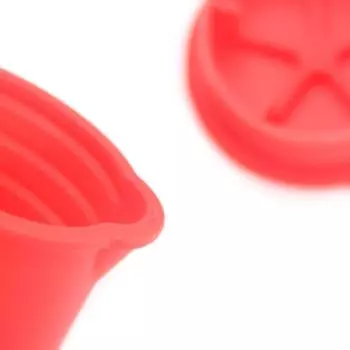 Шоколадная плавильная кастрюля Силиконовая форма Масло Соус Молоко Микроволновая печь Выпечка Заливка Кухонная утварь Инструменты - Красный Зеленый шоколад красный