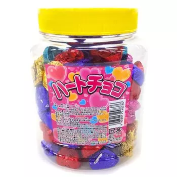 Шоколадное сердце Яокин 100 штук (600 г)