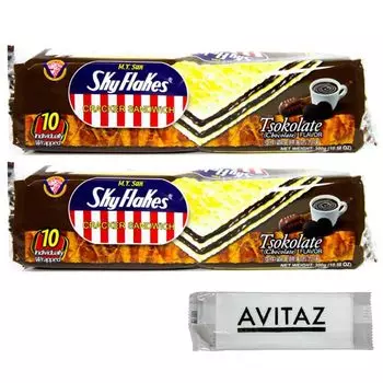 Шоколадные крекеры Skyflakes Sand Cracker 300 г x 2 шт. MYSan