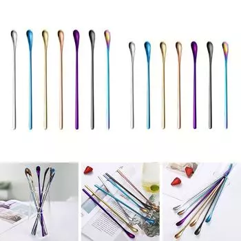 Шоколадные молочные ложки для посудомоечной машины для смешивания напитков E