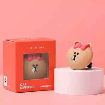 Шоколадный аромат для автомобиля Line Friends (черешня)