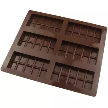 Шоколадный батончик силиконовая форма прямоугольник разбивающийся протеиновый энжерный воск расплавленный жир бомба закуска кухонные принадлежности инструменты