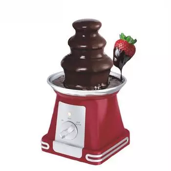 Шоколадный фонтан красный
