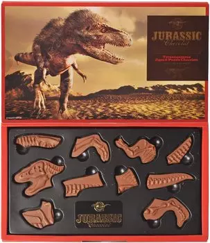 Шоколадный пазл с динозавром Tyrannosaurus Maquis 2025 Funny [Шоколад ко Дню Святого Валентина]