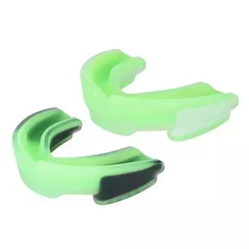 Шоковая капа для рта EVA мягкая для взрослых спортивная ароматизированная капа для бокса баскетбола White