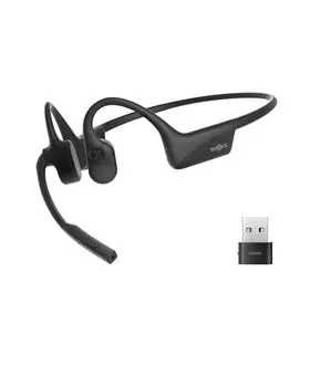 Shokz OpenComm 2UC TypeA Adapter Business Earphones Bone Conduction Wireless Bluetooth Open Ear Headphones Does Not Block Your Ears Automatic Pairing