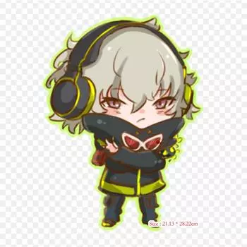 Shoma Tsuzuki Chibi, нашивки для рисования утюгом для одежды, наклейки с аппликациями на одежду, термочувствительная нашивка на заказ