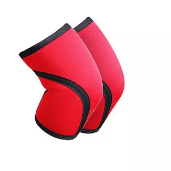 Shopingu Elbow Sleeve Elbow Support Pair 2 Толщина 7MM SBR Sports Elbow Support для фитнеса Elbow Sleeve (1 шт.) Тяжелая атлетика, Баскетбол, красный