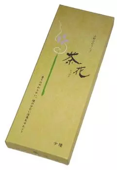 Shorindo incense tea flower small smoke long rose