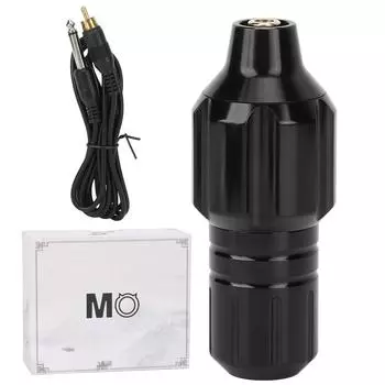 Short Motor Tattoo Pen Salon Aluminum Alloy RCA Interface Liner Shader Coreless Motor Tattoo Machine