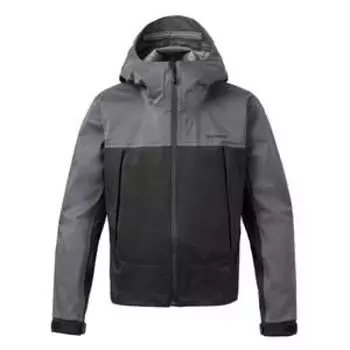 Short Rain Jacket Charcoal Black L [Shimano] RA-025W