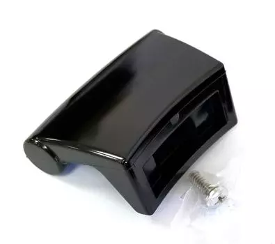 Короткая сменная ручка для винтажной посуды Amway Queen, только для кастрюли с куполообразной крышкой, пароварки, сковороды, сковороды, оригинального стиля nunuware®, не OEM чёрный