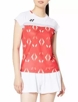 Short Sleeve Game Flash Red Japan S to Japanese size [YONEX] Shirt, Shirt, Women s, (639) (equivalent S)
