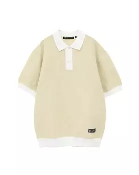 Short Sleeve Knit Polo Shirt Shape Golf 7AL008 M [Travis Matthew] Men s (TEXBRID Recovery) / / 1WHT_White