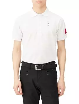 short sleeve polo shirt Golf 4 [Pearly Gates] Men s (stretch/breathable) / / 053-3260801 030_White [M]