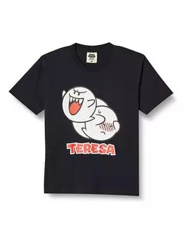 Short Sleeve Retro Teresa Print Goods Kids 22823717 Navy 2 140 [Super Mario] T-shirt