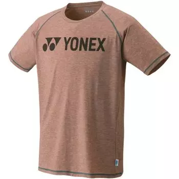 Short Sleeve Shirt Dark Brown M [YONEX] T-Shirt (Fit Style) (040)