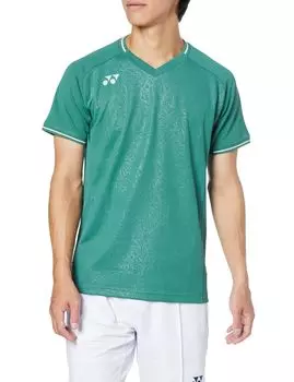 Short Sleeve Shirt Game Shirt Antique Green SS [YONEX] (Fit Style) Men s (648)