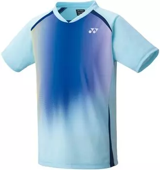 Short Sleeve Shirt Game Shirt Aqua Blue O [YONEX] (Fit Style) (111)