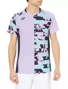 Short Sleeve Shirt Game Shirt Mist Purple SS [Yonex] (Fit Style) Men s (354)