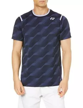 Short Sleeve Shirt Game Shirt Navy Blue S [YONEX] (Fit Style) (019)