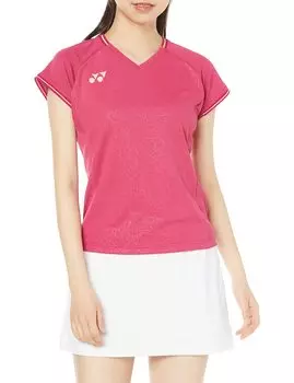 Short Sleeve Shirt Game Shirt Reddish Rose M [YONEX] Women s (546)