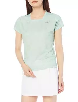 Short Sleeve Shirt Game Shirt Smoke Green M [YONEX] Women s (355)
