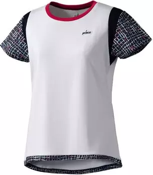 Short Sleeve Shirt Game Shirt White S [Prince] Women s (146)