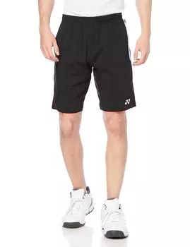 Рубашка с коротким рукавом и полубрюками, черная, размер L [Yonex] (007)