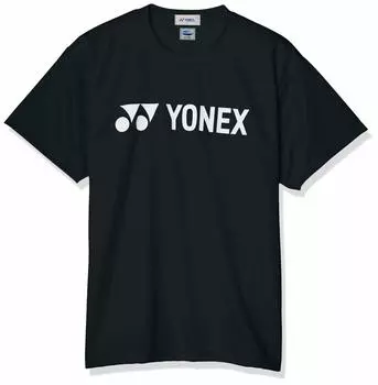 Short Sleeve Shirt UNI Dry Shirt Black Japan M to Japanese size [YONEX] Men s (007) (equivalent M)