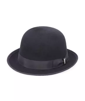 SHORTBRIM BOWLER HAT [Kashira] чёрный