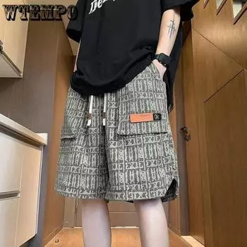 Shorts Men s Summer Casual American Style Sports Men s Basketball Shorts Summer Loose Men s Five Quarter Pants M